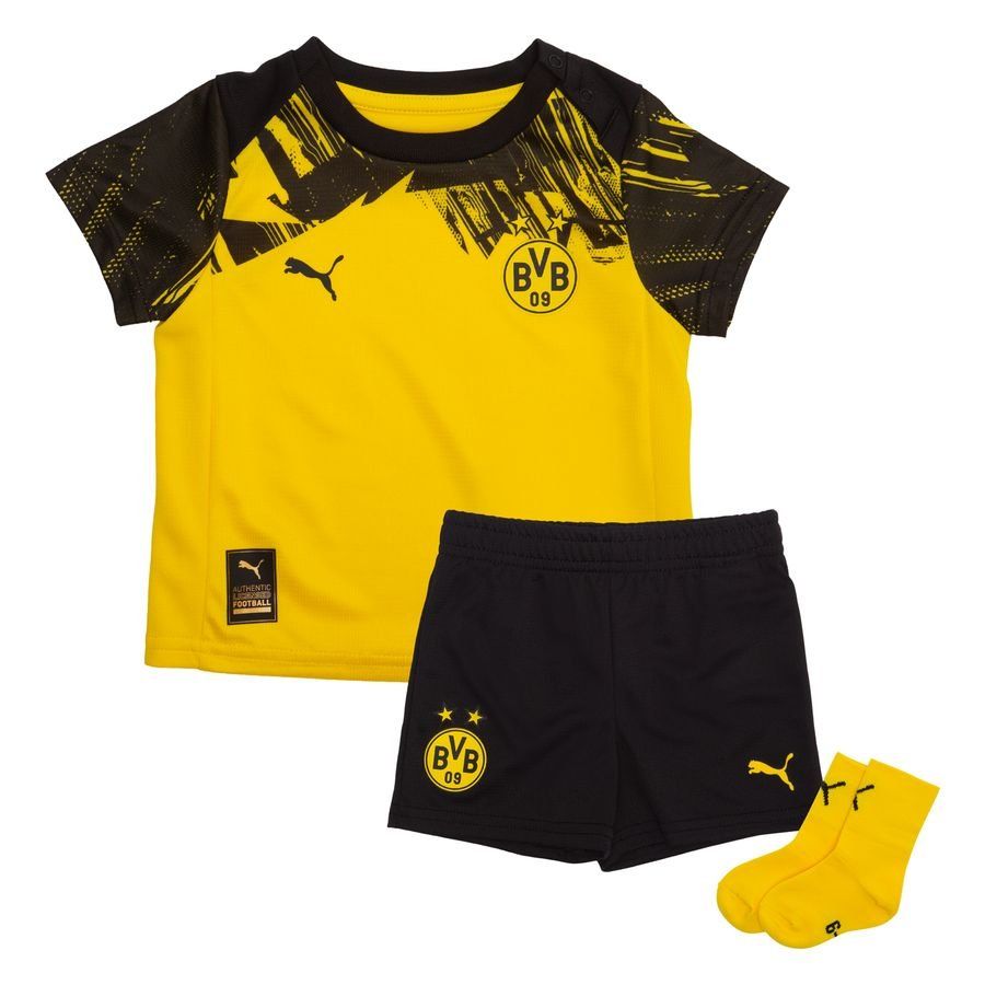 Dortmund Home Shirt 2025/26 Baby-Kit Kids-SoccerKits Hub | Buy Soccer Jerseys Online